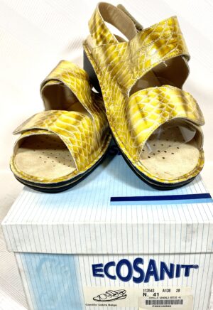 SANDALO ECOSANIT - Modello CAMILLO - Colore Cobra Beige