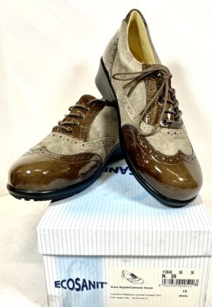 SCARPA ECOSANIT - Modello GRACE - Colore Naplak/Camoscio Visone