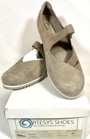 SCARPA ORTESYS- Modello SHANNON - Plantare Ruffi Camoscina - Colore Tundra