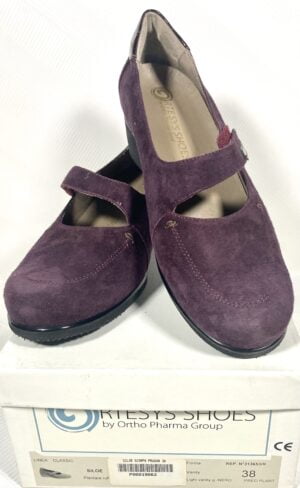 SCARPA ORTESYS- Modello SILOE - Plantare Ruffi - Colore Prugna