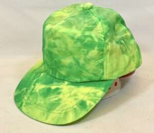 CAPPELLO CON VISIERA VERDE FLASH